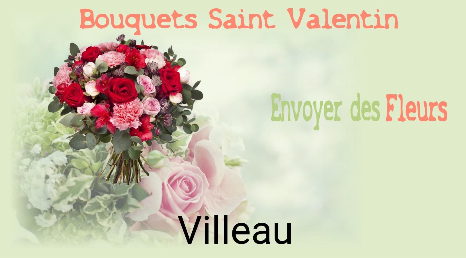 Roses de Saint-Valentin livrées à Villeau